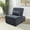 Dark Gray#58, variant on Bean Bag Chairs, Folding Ottoman Sofa Bed Gray, Grey Lazy Sofa Chairs,Velvet Memory Foam Bean Bag Chairs, Furniture Primary Living Space Bean Bag Chairs & Lazy Sofa Chair Folding Ottoman Sofa Bed Gra