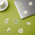 thumbnail image 4 of 35pcs Cute Matcha Stickers Drinking Coffee Stickers Funny Stickers for Laptops Notebooks Suitcases, 4 of 9