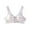 Purple Bras for Women, variant on Open Front Bras for Women Comfort Full Coverage Everyday Bra Wireless Push Up Bralette Striped Print Daily Bras for Older Women XXXXXL Coffee