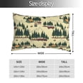 thumbnail image 2 of KLL Camping Caravan 1 Pillow Covers Envelope Closure,Super Soft and Cozy Fuzzy Fleece Pillow Case Cover (No pillow core）, 2 of 5