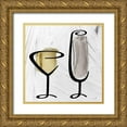 thumbnail image 1 of Sophie 6 20x20 Gold Ornate Wood Framed with Double Matting Museum Art Print Titled - Painted Wine III, 1 of 4