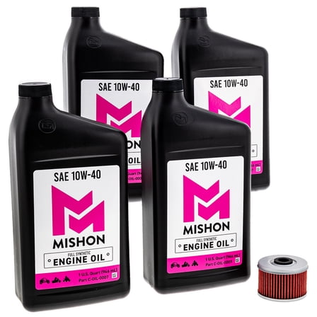 Mishon Engine Oil Change Kit for Honda Pioneer 500 520 Rancher 420 MK1012718