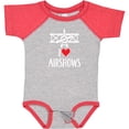 thumbnail image 3 of Inktastic I Love Airshows Boys or Girls Baby Bodysuit, 3 of 5