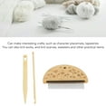 thumbnail image 4 of Weaving Loom Comb Kit, Elegant Wooden Loom Comb Durable Portable  for Making DIY Crafts, 4 of 7