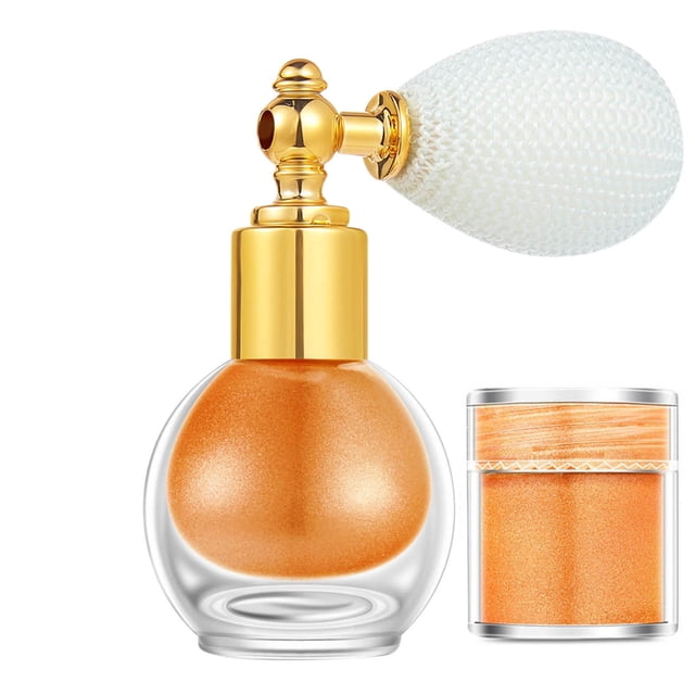 EGNMCR High-gloss Brightening Powder Spray Body Powder Spray Glitter Powder High gloss spray