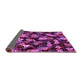 thumbnail image 2 of Ahgly Company Indoor Rectangle Abstract Purple Contemporary Area Rugs, 2' x 3', 2 of 4