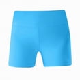 thumbnail image 6 of TAmten Girls Shorts Girls Athletic Shorts Kids Dance High Waisted Yoga Short for Bike Gym Volleyball Running(Blue,13-14 Years), 6 of 6