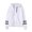 White, variant on Tejiojio Jackets Clearance Fashion Women Casual Hooded Slim-fit Double Horizontal Bars Sweater Coat
