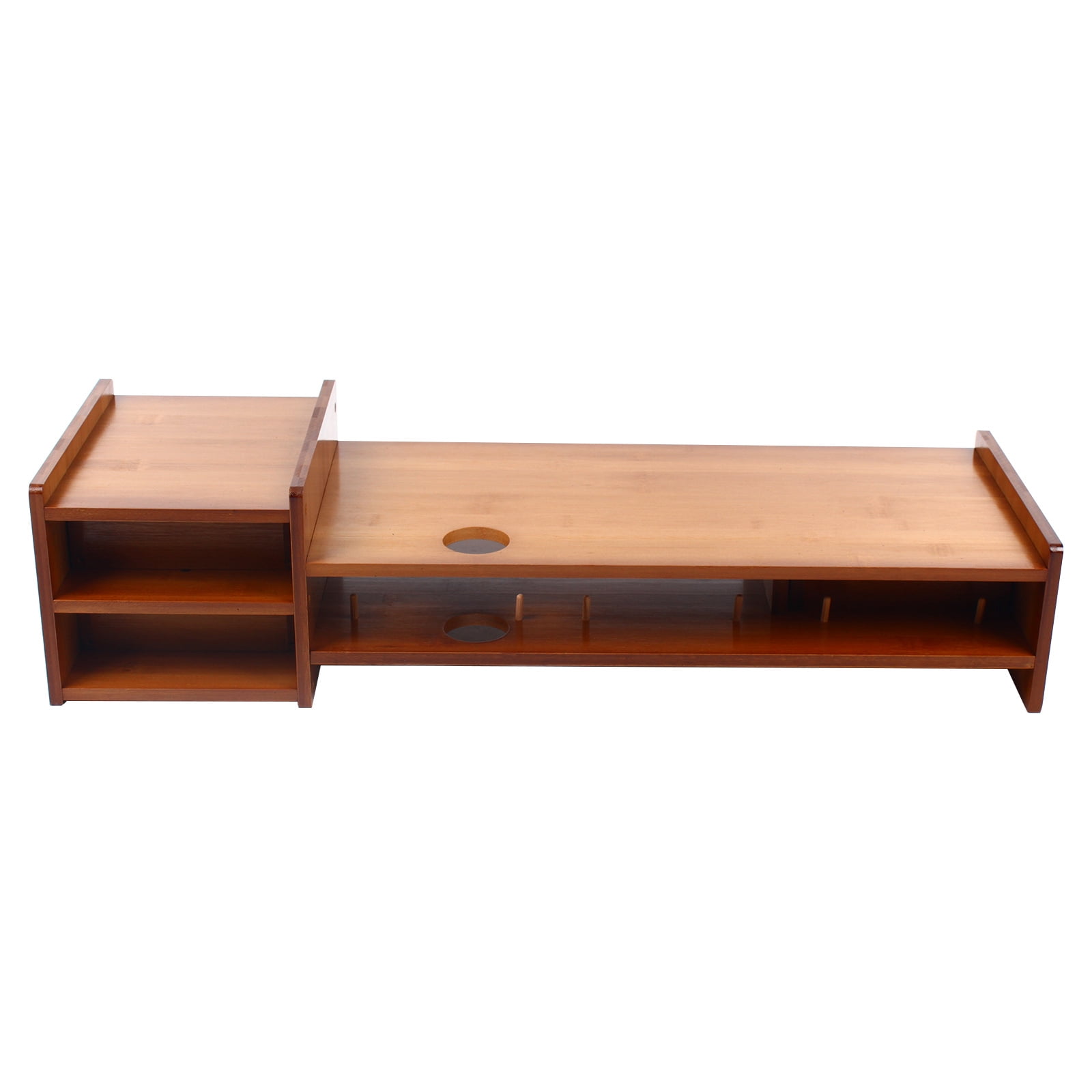 Miumaeov Monitor Stand Riser Computer Monitor Heightened Shelf Desk Keyboard Base Rack