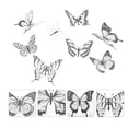 thumbnail image 3 of 32 mariposas de flores., 3 of 3