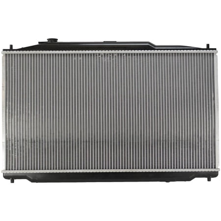 OEM Grade Radiator Compatible with 2009-2014 Acura TL 3.5L V6 Sedan Automatic Transmission Downflow 26mm Plastic Aluminum Plated Transmission Oil Cooler New Replaces 19010RK1A52