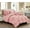 Carnation Pink, variant on Elegant Comfort Ultra Soft 10-Piece Sunflower Bedding-in-a-Bag, Comforter Set Featuring Decorative Pillows and Fitted Sheet with Storage Pockets, Sunflower Comforter, Full/Queen, Gardenia White