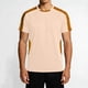 thumbnail image 1 of Ceisia Men's Athletic Short Sleeve T-shirt Color Block Round Neck Fitness Basketball Training Sport Tee Tops Khaki S Gifts, 1 of 8