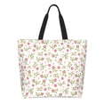 thumbnail image 1 of Disketp Rose Flowers Bolsa Tote Estampada para Mujer, Bolso de Hombro y de Mano para Compras y Viajes, 1 of 8