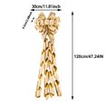 thumbnail image 3 of Bows for Christmas Tree Christmas Tree Decoration Bow Ruler Streamers Tree Decoration Bow Decoration Christmas Holiday Home Decoration, 3 of 7