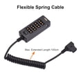 thumbnail image 4 of Enchufe Andoer D-Tap Tipo B Conector D-tap macho a 8 puertos D-tap hembra Splitter Conector de cable de alimentación con interfaz USB 8V / 12V DC Jack Reemplazo para cámaras ARRI RED Monitores de bate Andoer Enchufe, 4 of 6
