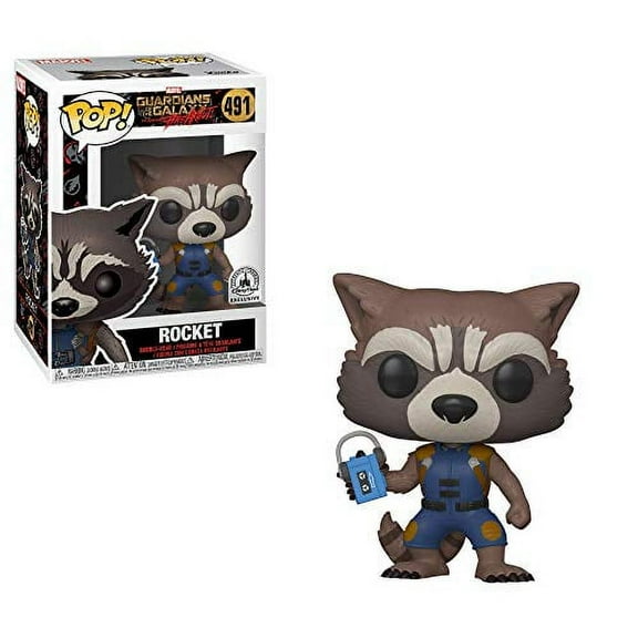 Funko POP! Guardians of the Galaxy - Rocket Vinyl Figure #491 Disney Parks Exclusive