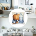 thumbnail image 5 of nygtbtfer Pillow Covers 2Pack Halloween Throw Pillow Cover Super Soft Autumn Fall Thanksgiving Decorations Throw Pillow Case Cushion Square Pillowslips (Fall Super Soft) White, 5 of 7