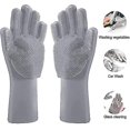 thumbnail image 4 of Silicone Gloves, Reusable，gray, 4 of 5