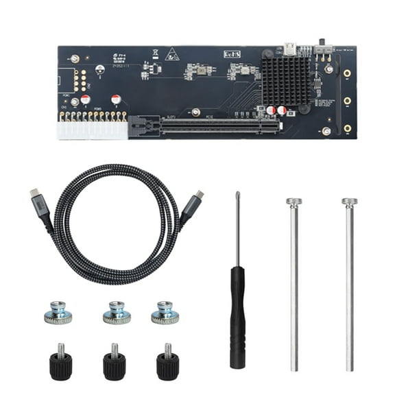 USB4.0 Type C External GPU Dock with 40Gbps Speed Supports RTX3060 & GTX1060