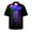 Z27 Multicolour, variant on Bainana Summer Carnival Shirt For Men Color Block Short Sleeve Lapel Collar Tops Stylish Regular Fit Men's Mardi Gras Festival T-Shirt Gold Size L