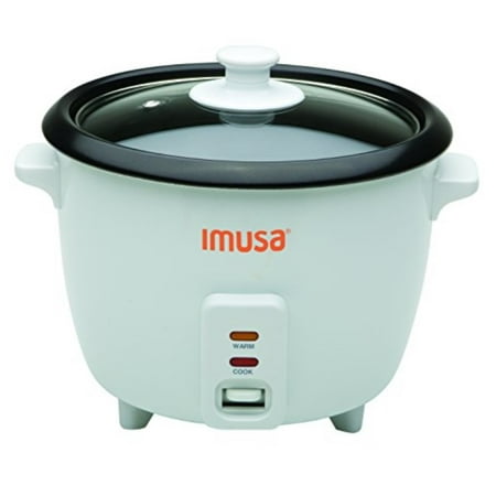 IMUSA USA GAU-00012 Electric Nonstick Rice Cooker 5-Cup (Uncooked) 10-Cup (Cooked), (Best Electric Rice Cooker In Usa)