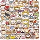 thumbnail image 2 of Cheap!Pegatinas de gatos Pegatinas decorativas para equipaje de cuaderno, 2 of 5