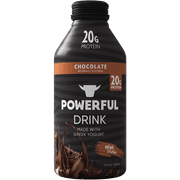 Powerful Drink Chocolate Greek Yogurt Protein Drink, 12oz