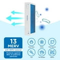 thumbnail image 4 of Medify Air 16x25x4 Air Filter, MERV 13 Pleated with HEPA, HVAC Furnace Filter, 2-Pack, 4 of 6