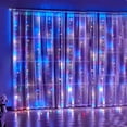 thumbnail image 4 of Cortina de luces de hadas Innotech 300 LED Multicolor con Enchufe USB 8 modos, 4 of 8