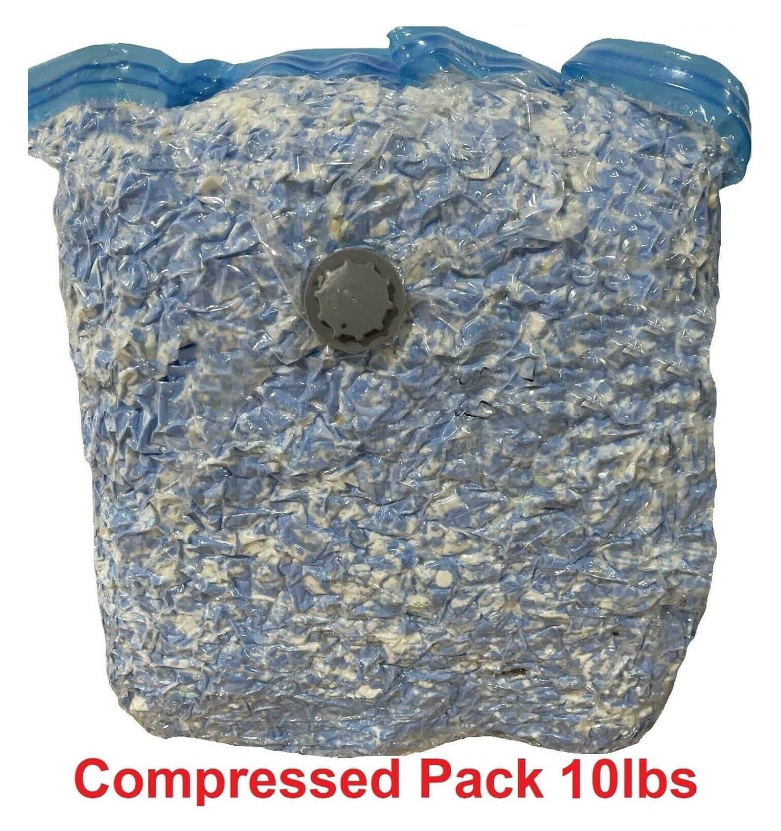 Mattress Grade High Density Cooling Shredded Memory Foam Filling Inserts for King Pillow Stuffing, Bean Bag Filler, Chair, Sofa, Pet Dog Beds, Cushions, and Couch Refill (10 lbs)