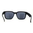 thumbnail image 4 of Kush Mens Oversize Thick Horn Rim Hipster Sport Plastic Sunglasses Matte Black - Black, 4 of 4