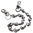 thumbnail image 1 of Sonducket Pantalones de cadena Punk Skull Trendy Domineering Key Chain Unisex Fadeproof Ropa Accesorios Monedero Bolsillo Hombres y Accesorios de disfraces Sonducket AP014066-01, 1 of 5