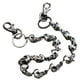thumbnail image 1 of Qarigey Pantalones de cadena Skull Trendy Sturdy Snap Hook Key Chain Gothic Easy Matching Ropa Accesorios Monedero y Mujer Accesorios de disfraces Qarigey AP014066-01, 1 of 5