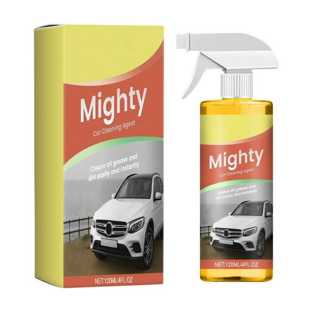 Car Interior Cleaning Solution 4Oz Bottle For Stains And Spots On Seats And Carpets Professional Strength Formula Safe For All Interior Surfaces