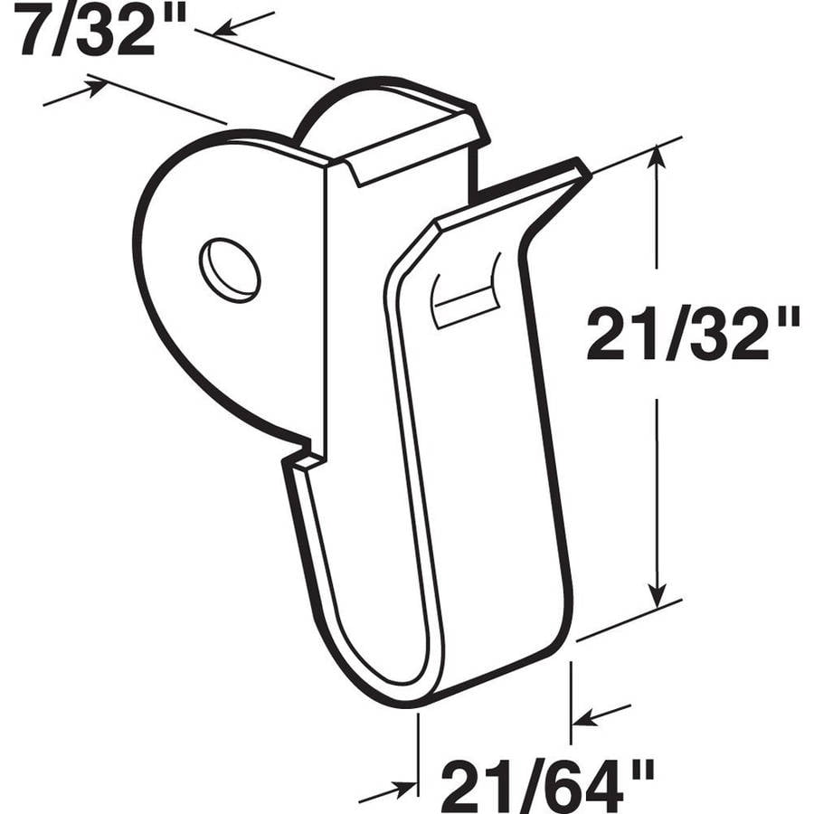 6 Spiral Balance Clips Use With 3//8/" Outside Diameter Tube FR Series Non-Tilt