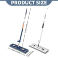 thumbnail image 4 of Huayishang Cleaning Brush, Kitchen Essentials Clearance Sale New Large Flat Mop Strealinem Mop with 2 Microfiber Pads Independent Liquid Tank and Scraper 360 Rotating Wet and Dry, 4 of 9