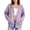 Hot Pink, variant on Luvrsol Zip Up Hoodies Women Basic Long Sleeve Hooded Zip Jacket Drawstring Sweat Top with Pockets S-2XL