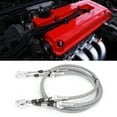 thumbnail image 1 of Shifter Cable, Strong Stainless Steel Stretch Resistant Shifter Cable Trans Bracket  for Repair, 1 of 7