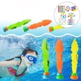 thumbnail image 3 of Juego de Buceo de Natación de Plástico Zulema Diversión de Verano 40 piezas Juguetes de piscina, 3 of 8