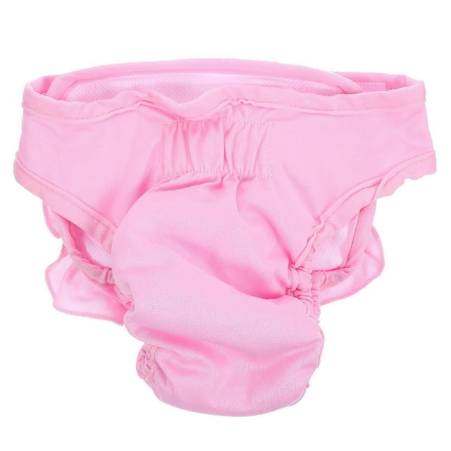 Puppy Diaper Pant Dog Sanitary Brief Incontinence Control Washable Cotton 1Pcs