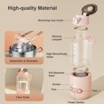 thumbnail image 2 of Amdohai Portable Water Warmer for Baby Formula 250ml Capacity 37-55℃ Adjustable Temperature Wireless Instant Water, 2 of 8