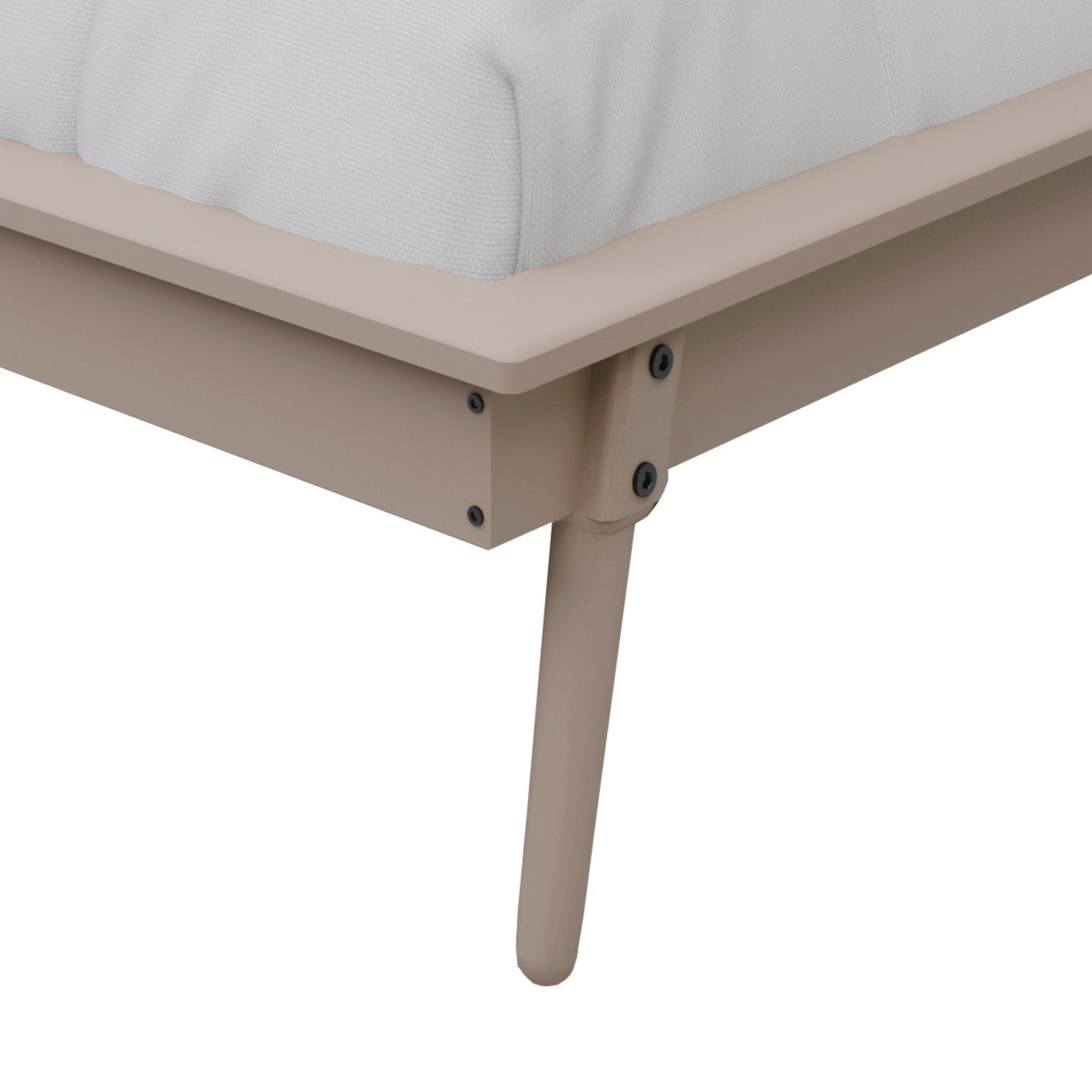 Castle Place Vintage Spindle Twin Size Wooden Daybed, White