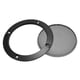 thumbnail image 4 of Cubierta de rejilla de altavoz Uxcell de 4 pulgadas, círculo decorativo, protector de subwoofer negro, 4 of 5