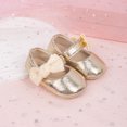 thumbnail image 4 of Yoyauz Baby Girl Mary Jane Shoes Anti Slip Rubber Sole Ballet Slippers Princess Dress Wedding Shoes Newborn Kids Shoes Toddler Shoes（0-12 Month）, 4 of 9