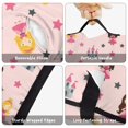 thumbnail image 6 of Princess and Castle Pink Pattern Teens Toddler Nap Mat with Pillow, Sleeping Mat Bag for Preschool Daycare 50"x20", 6 of 6