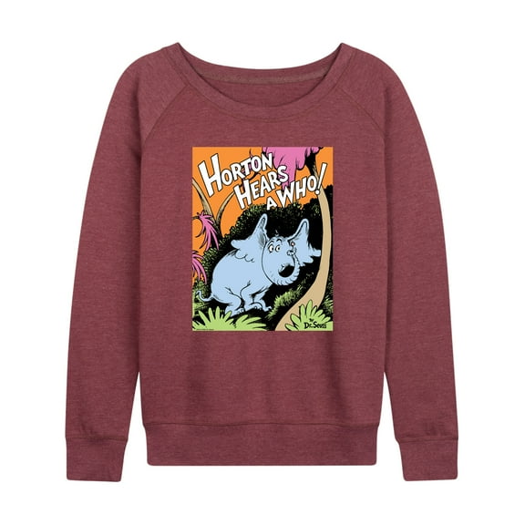 Horton Hears a Who - Forest - Women's Lightweight French Terry Long Sleeve Shirt