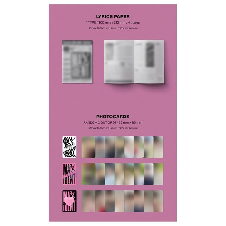 Stray Kids MAXIDENT Standard Edition Album – HEART Version With Pre-Order Benefits, K-Pop Music Collectible