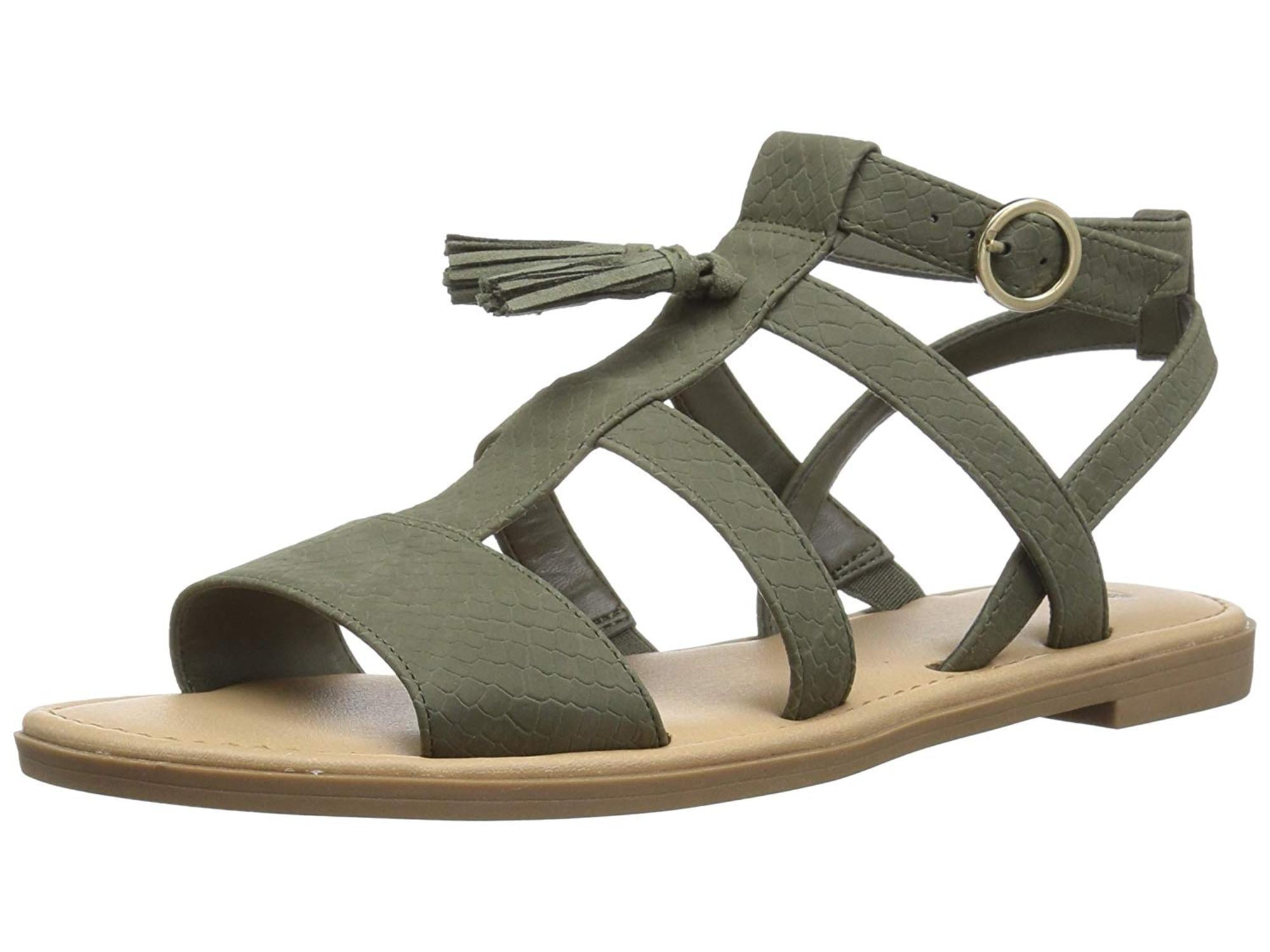 Dr. Scholl's Womens Encore Open Toe Casual Ankle Strap Sandals