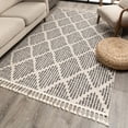 thumbnail image 6 of Well Woven Loop-De-Loop Zipped Tribal Geometric Grey 7'10" x 10"6" Area Rug, 6 of 8